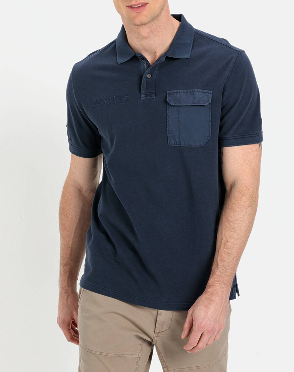 CAMEL ACTIVE Polo K.M. + pocket