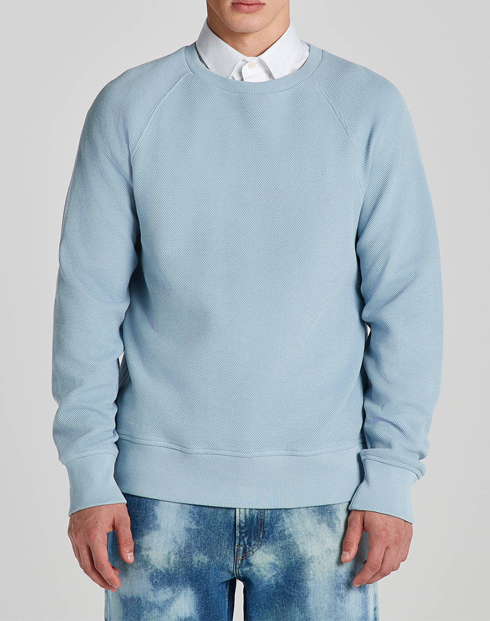 GANT HANORAC WAFFLE TEXTURE C-NECK