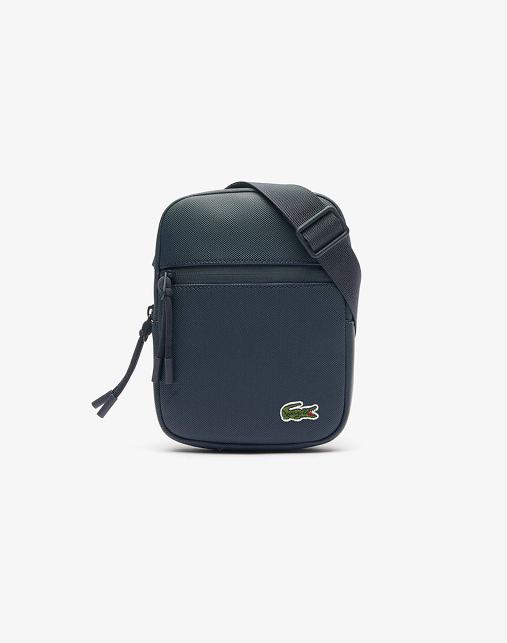 LACOSTE GEANTA S FLAT CROSSOVER BAG (Dimensiuni: 15 x 20 x 2.5 cm.)