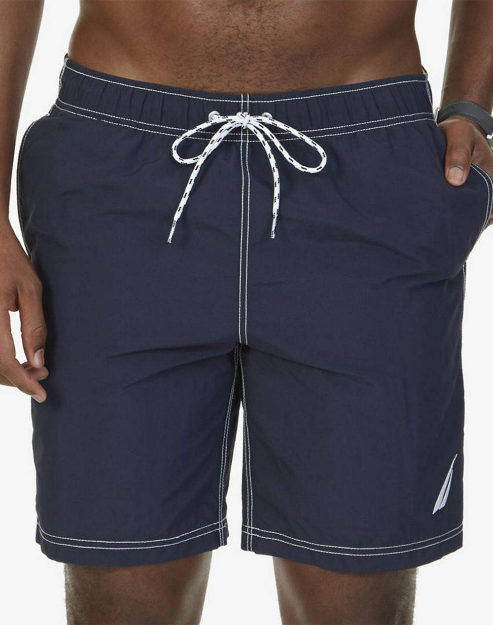 NAUTICA COSTUM DE BAIE Anchor Full Elastic Solid Trunk