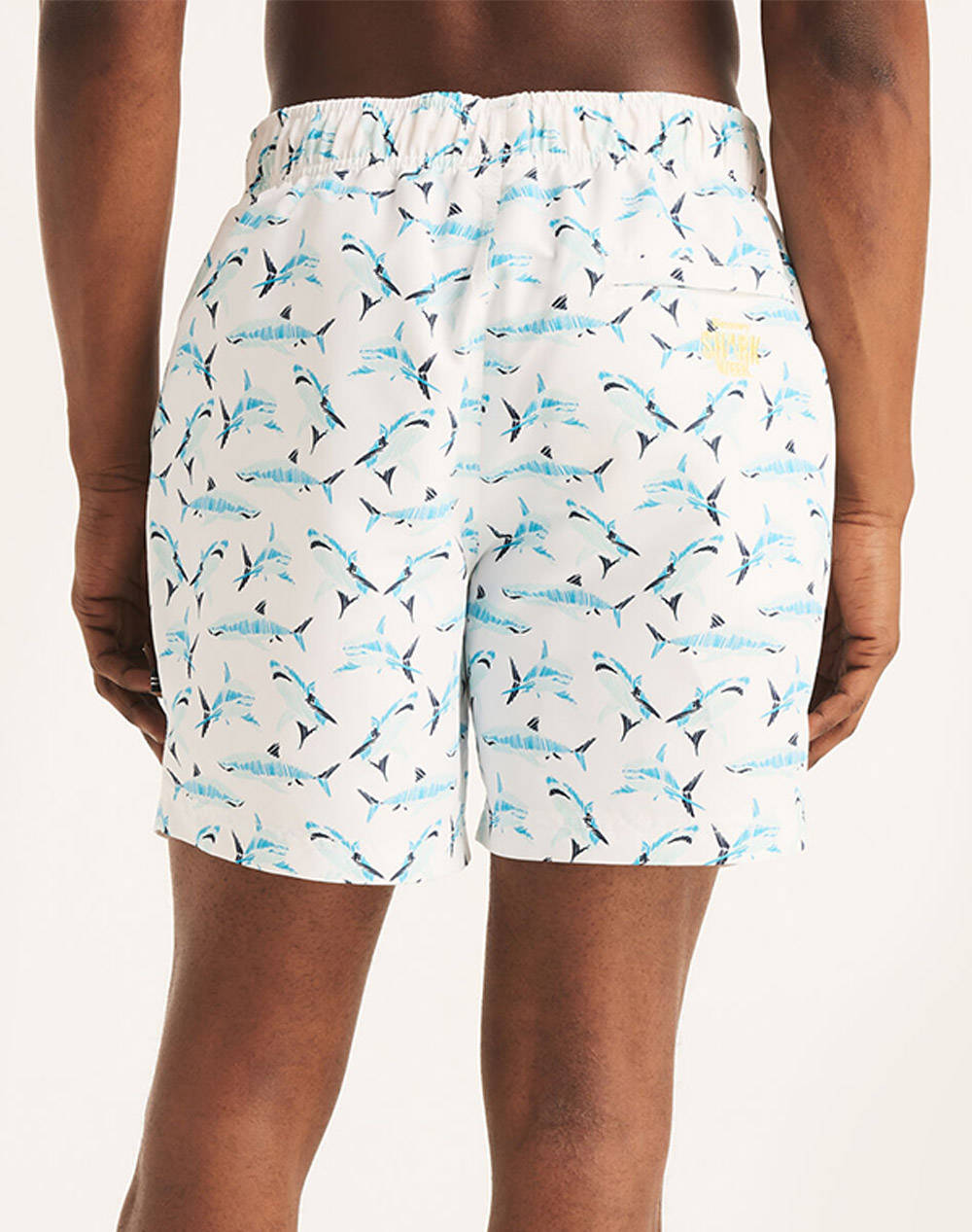 NAUTICA COSTUM DE BAIE 6 FULL ELASTIC SHARK WEEK CAMO PRINT