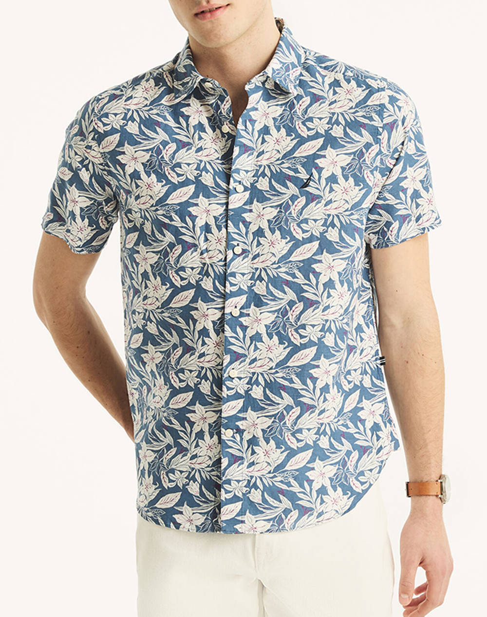 NAUTICA CAMASA S/S LINEN PRINT S/S LINEN PRINT