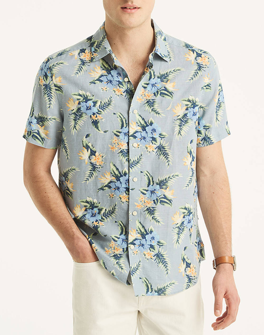 NAUTICA CAMASA S/S LINEN PRINT S/S LINEN PRINT