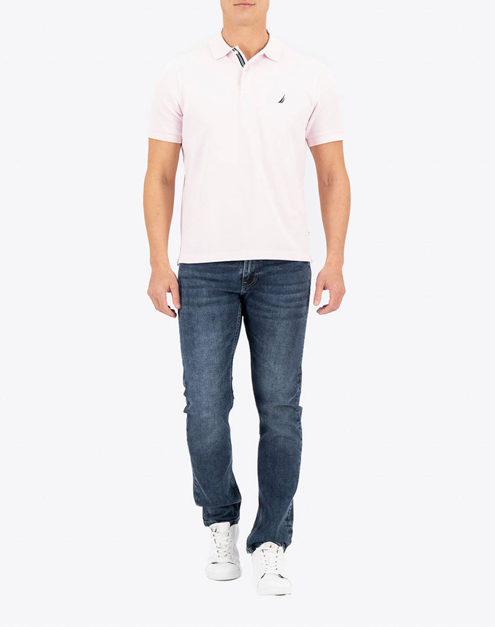 NAUTICA BLUZA POLO SS FCA CLASSIC FIT DECK POLO