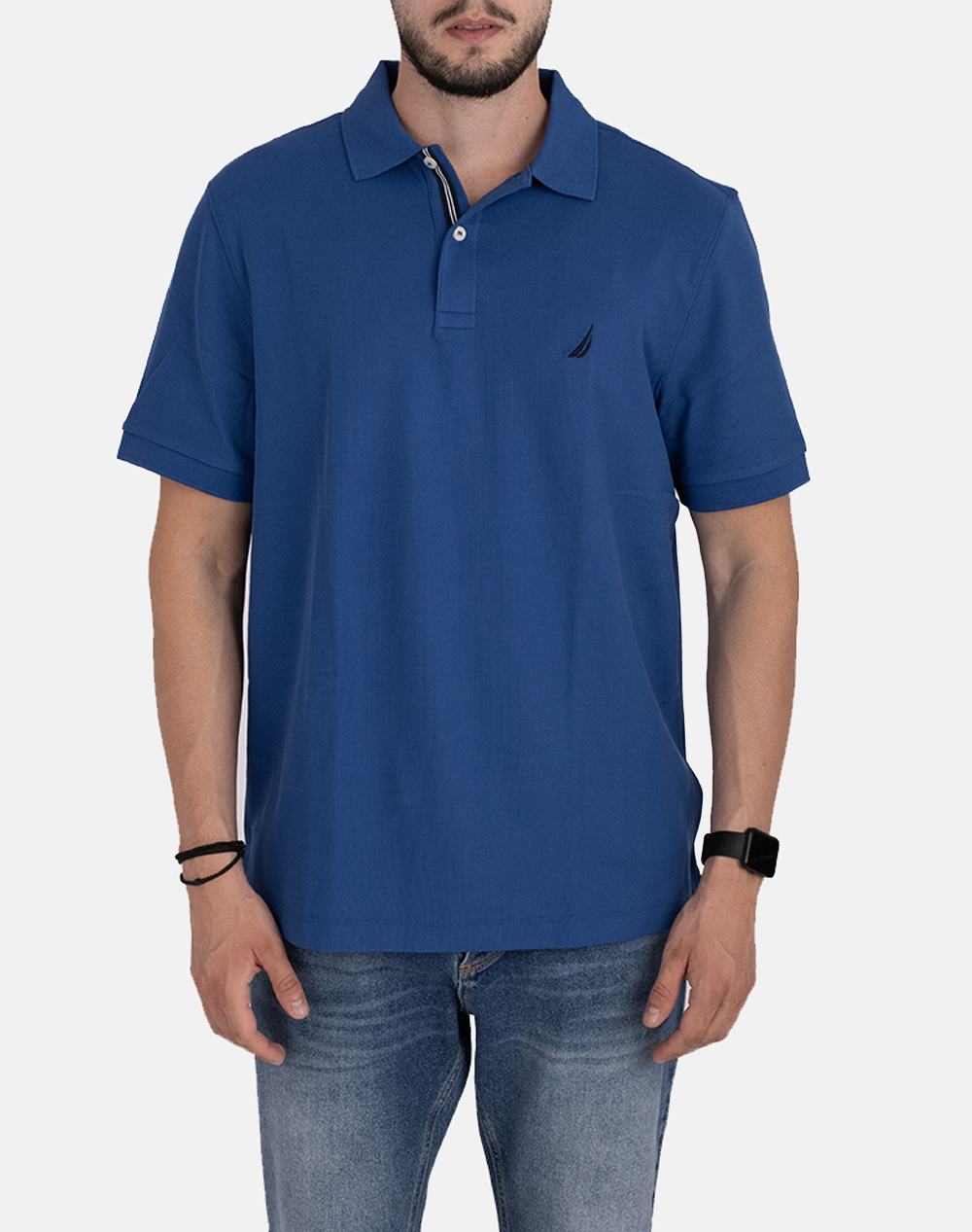 NAUTICA BLUZA POLO SS FCA CLASSIC FIT DECK POLO