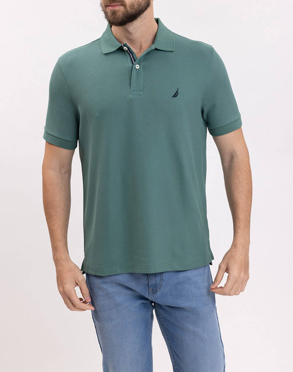 NAUTICA BLUZA POLO SS FCA CLASSIC FIT DECK POLO