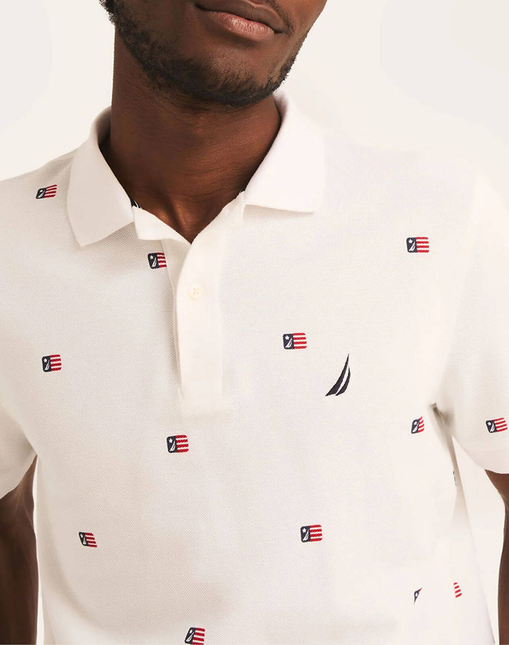 NAUTICA BLUZA POLO SS ICON POLO_SUSTAINABLE