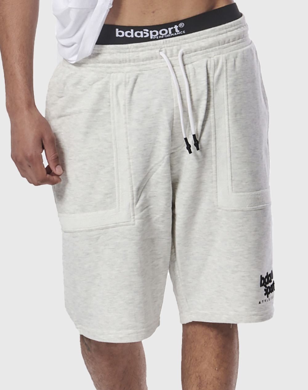 BODY ACTION MEN''S ATHLETIC SHORTS W/EMBROIDERY