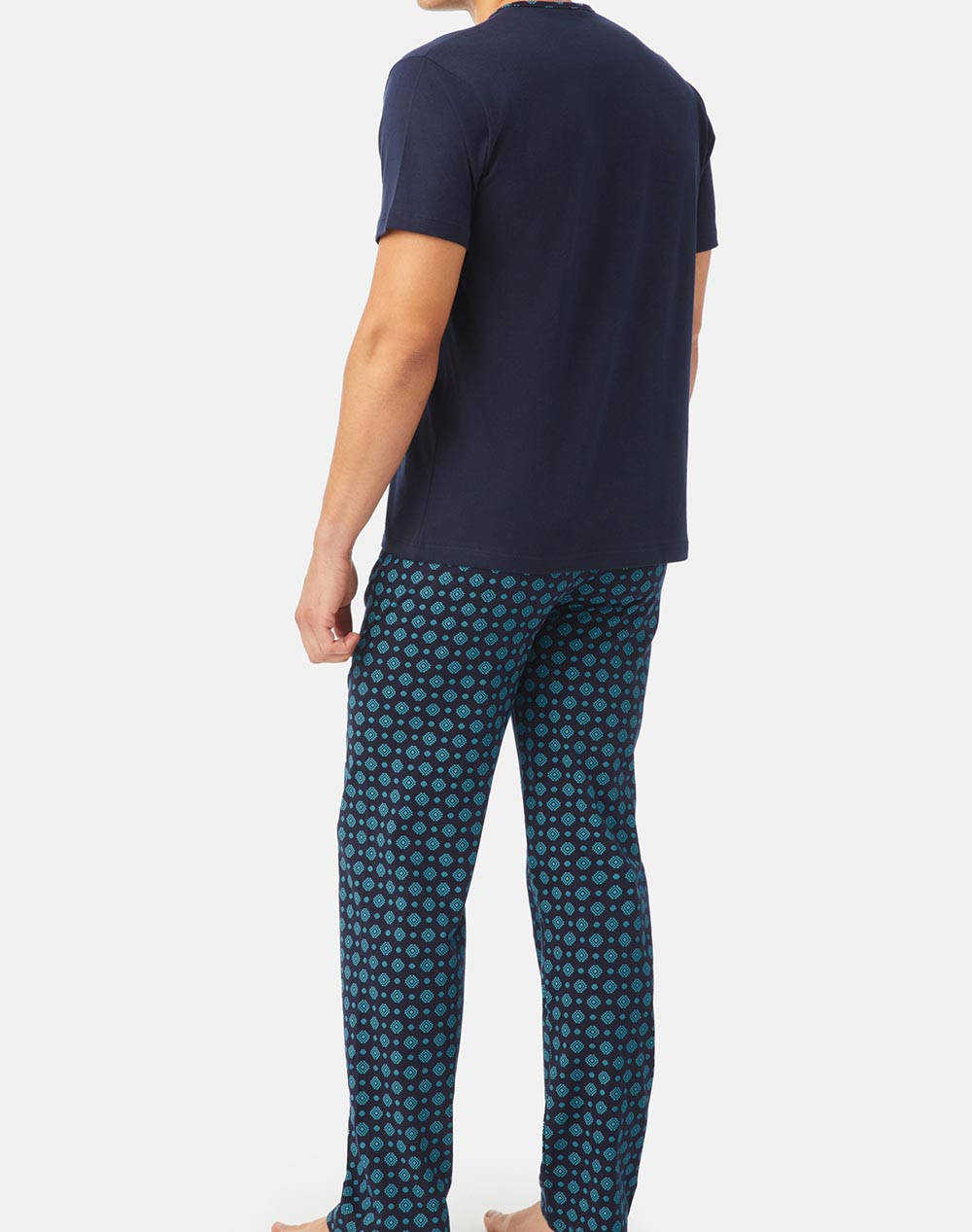 MINERVA PIJAMALE DE BARBATI V/N L/PANTS A/O ETHNIC