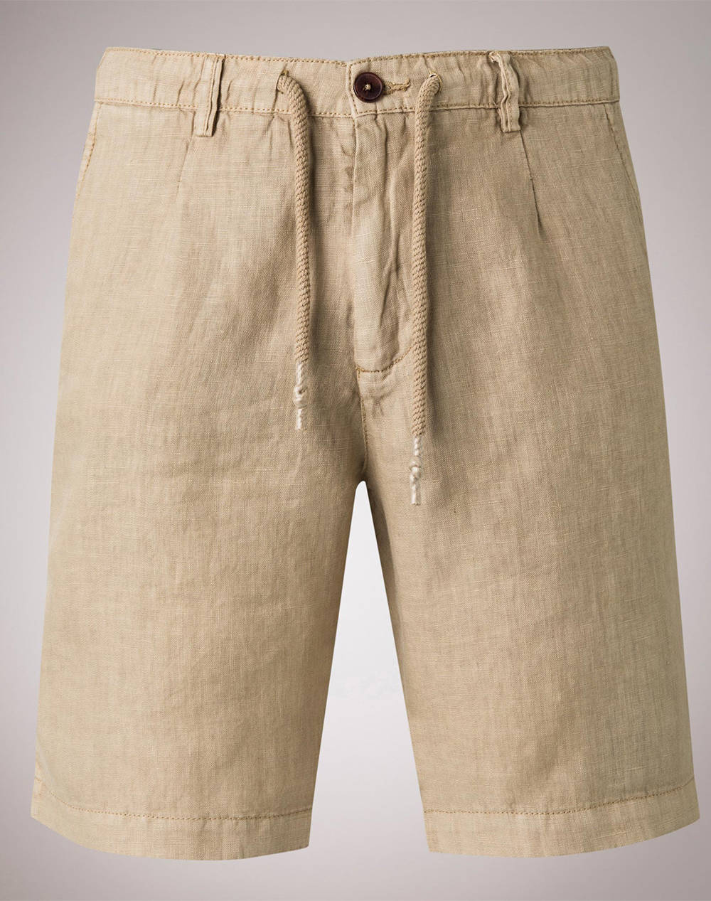 MARLBORO LINEN RELAXED SHORTS