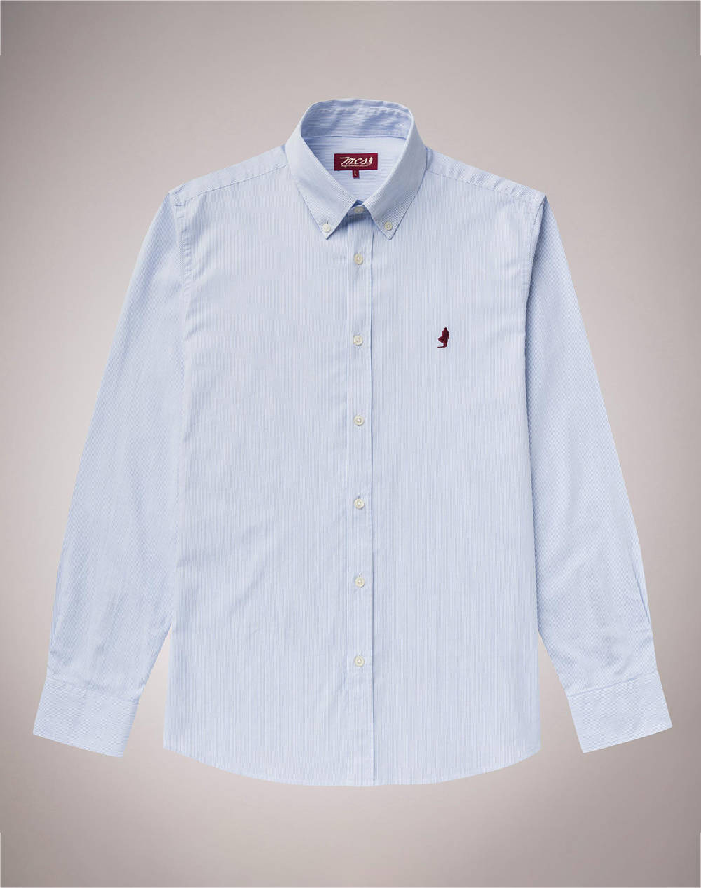 MARLBORO STRIPED POPELINE SHIRT