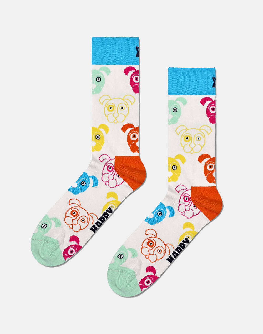 HAPPY SOCKS 3-Pack Mixed Dog Socks Gift Set