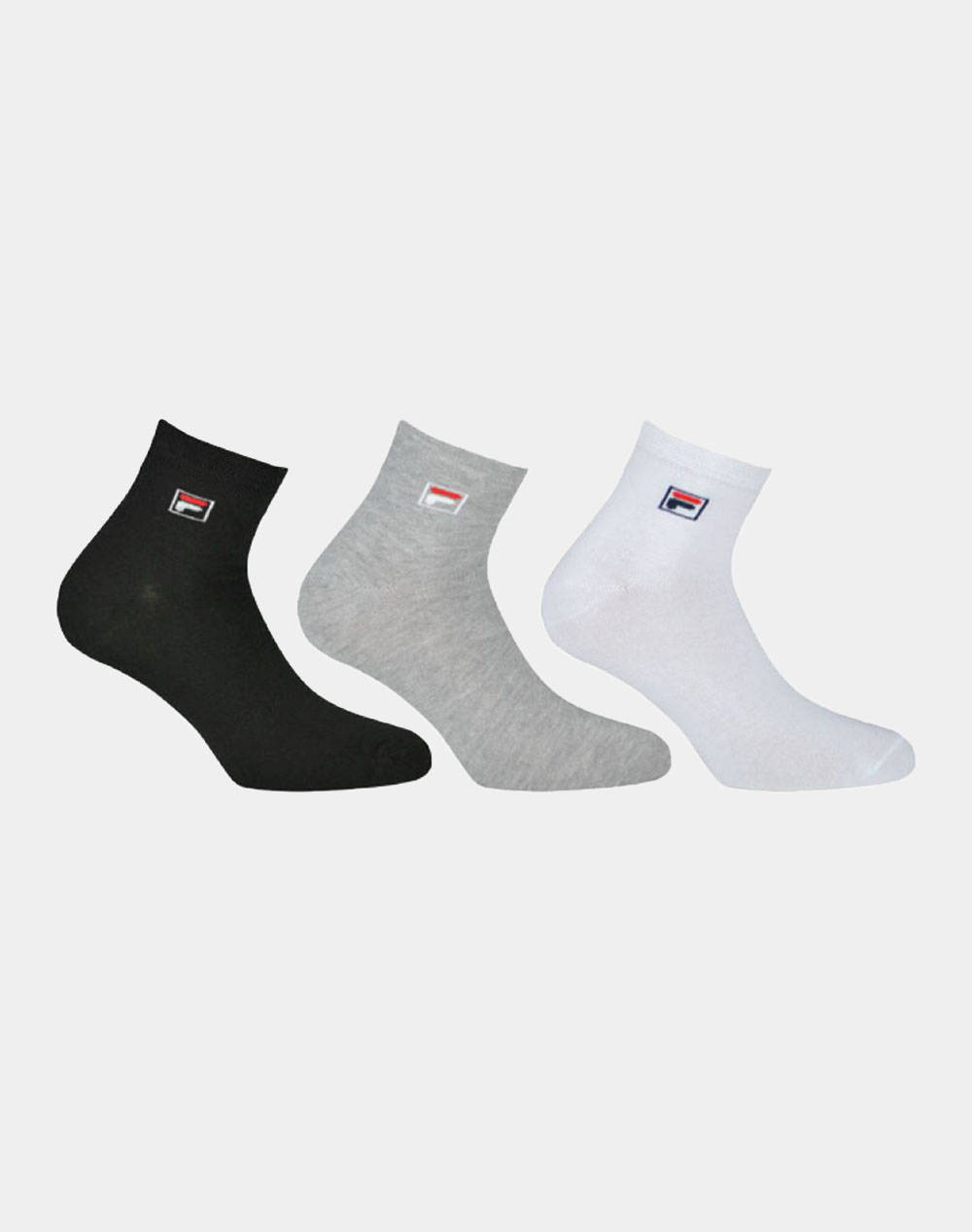 FILA F9303 Quarter Plain NOS 3Pairs SOCK