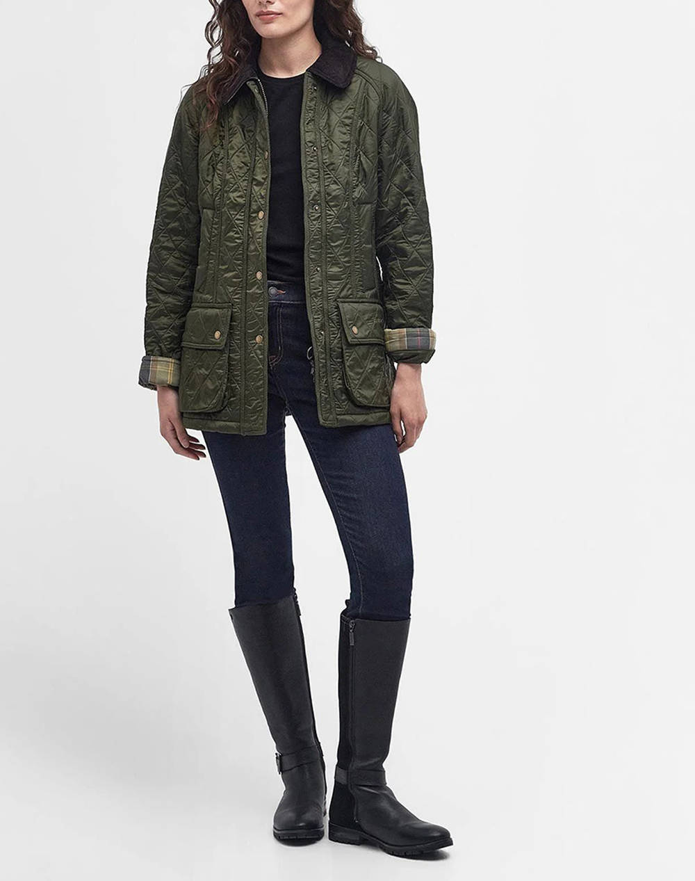 BARBOUR BEADNELL POLARQUILT JACKET GEACA QUILT