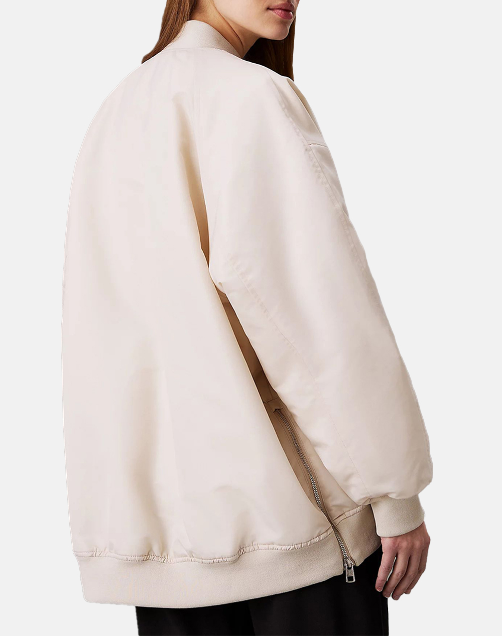 CALVIN KLEIN SATIN BOMBER