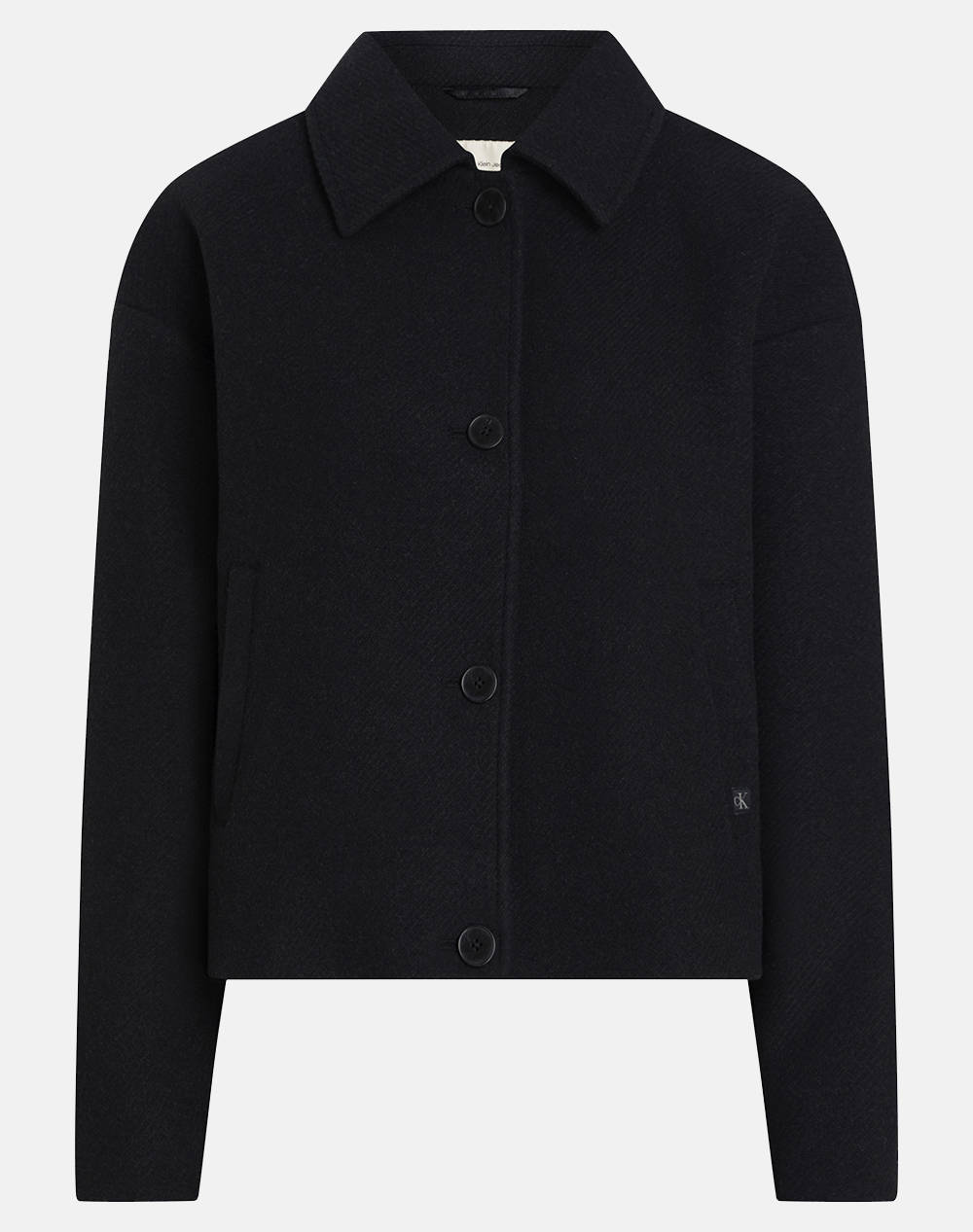 CALVIN KLEIN SHORT WOOL BLEND JACKET