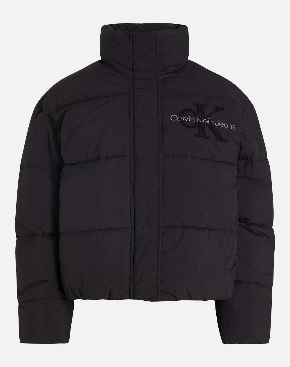 CALVIN KLEIN CHENILLE MONOLOGO PUFFER