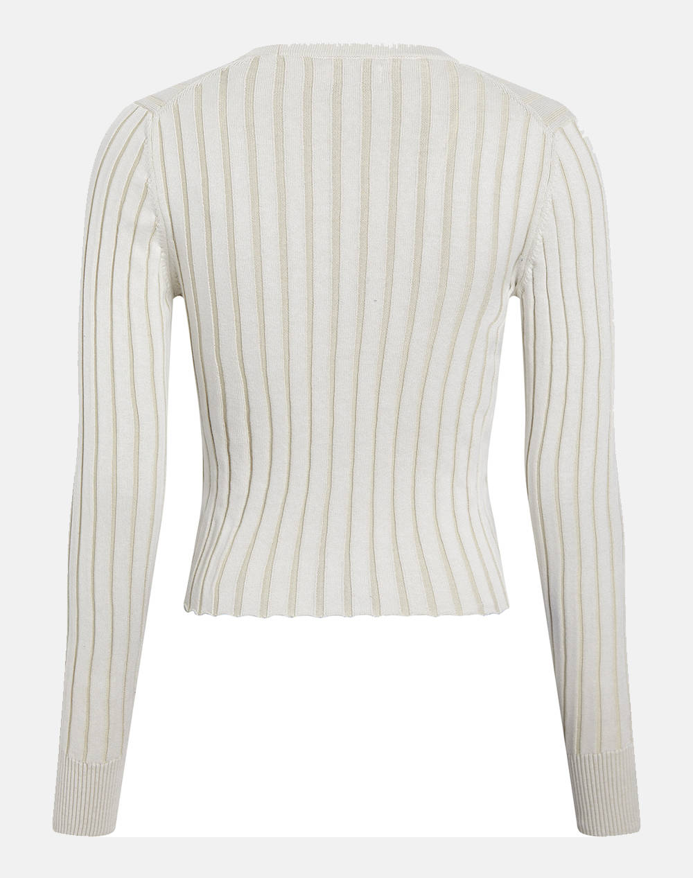 CALVIN KLEIN PLATED SWEATER CARDIGAN