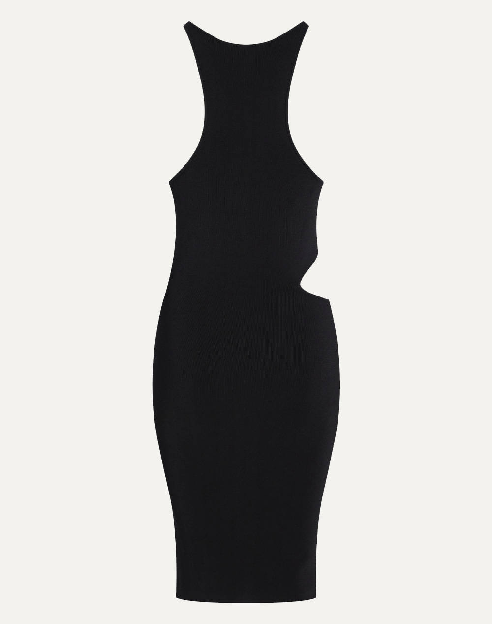 CALVIN KLEIN CUT OUT DETAIL SWEATER DRESS