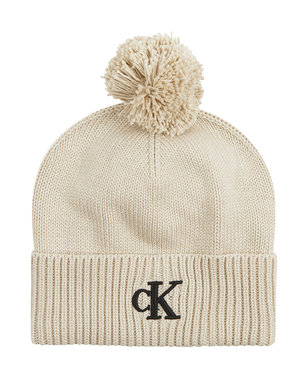 CALVIN KLEIN SEASONAL POM POM BEANIE