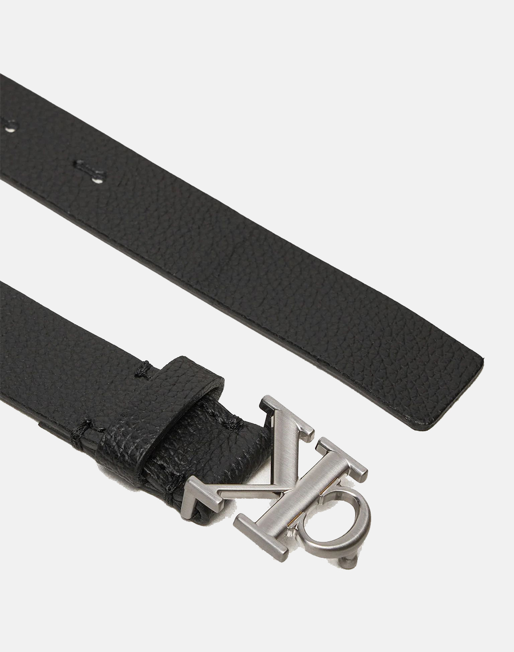 CALVIN KLEIN MONO PLAQUE LTHR BELT 25MM PB