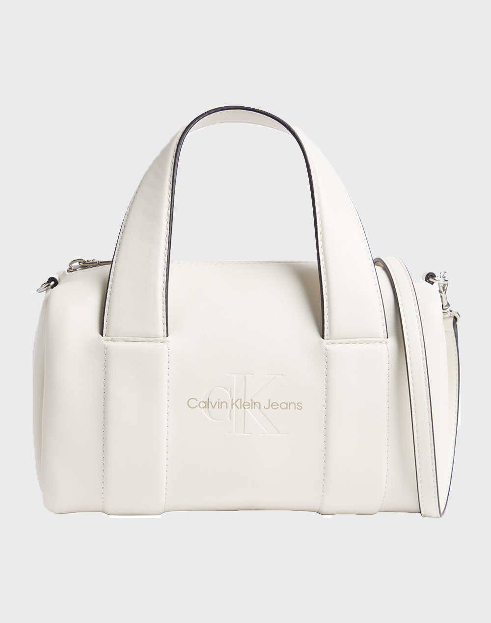 CALVIN KLEIN SCULPTED SQUARE BARREL BAG MONO (Dimensiuni: 25 x 14.5 x 13 cm.)