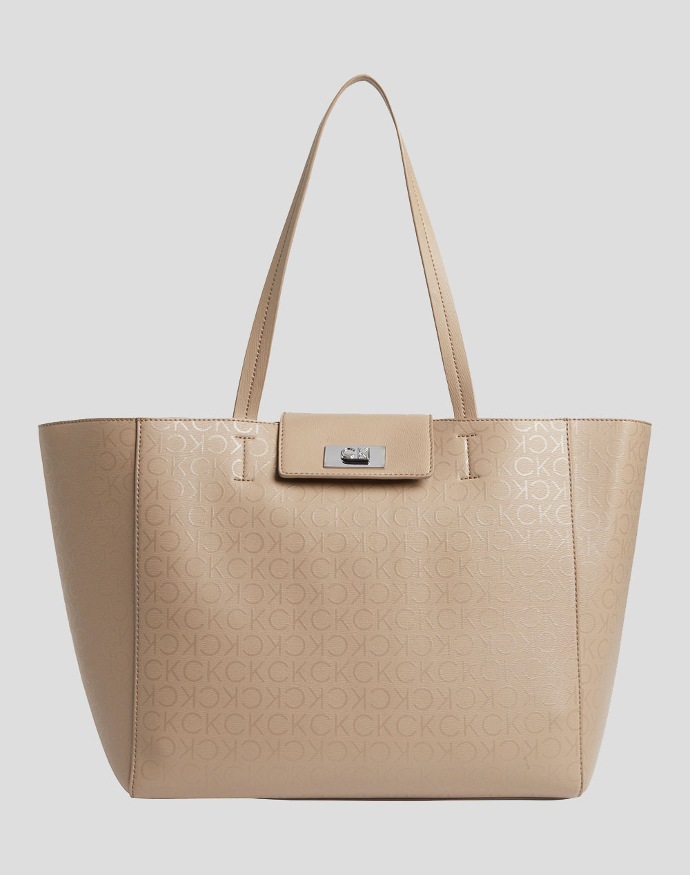 CALVIN KLEIN CK PUSH MEDIUM SHOPPER_EPI MN (Dimensiuni: 32.5 x 29 x 20 cm)