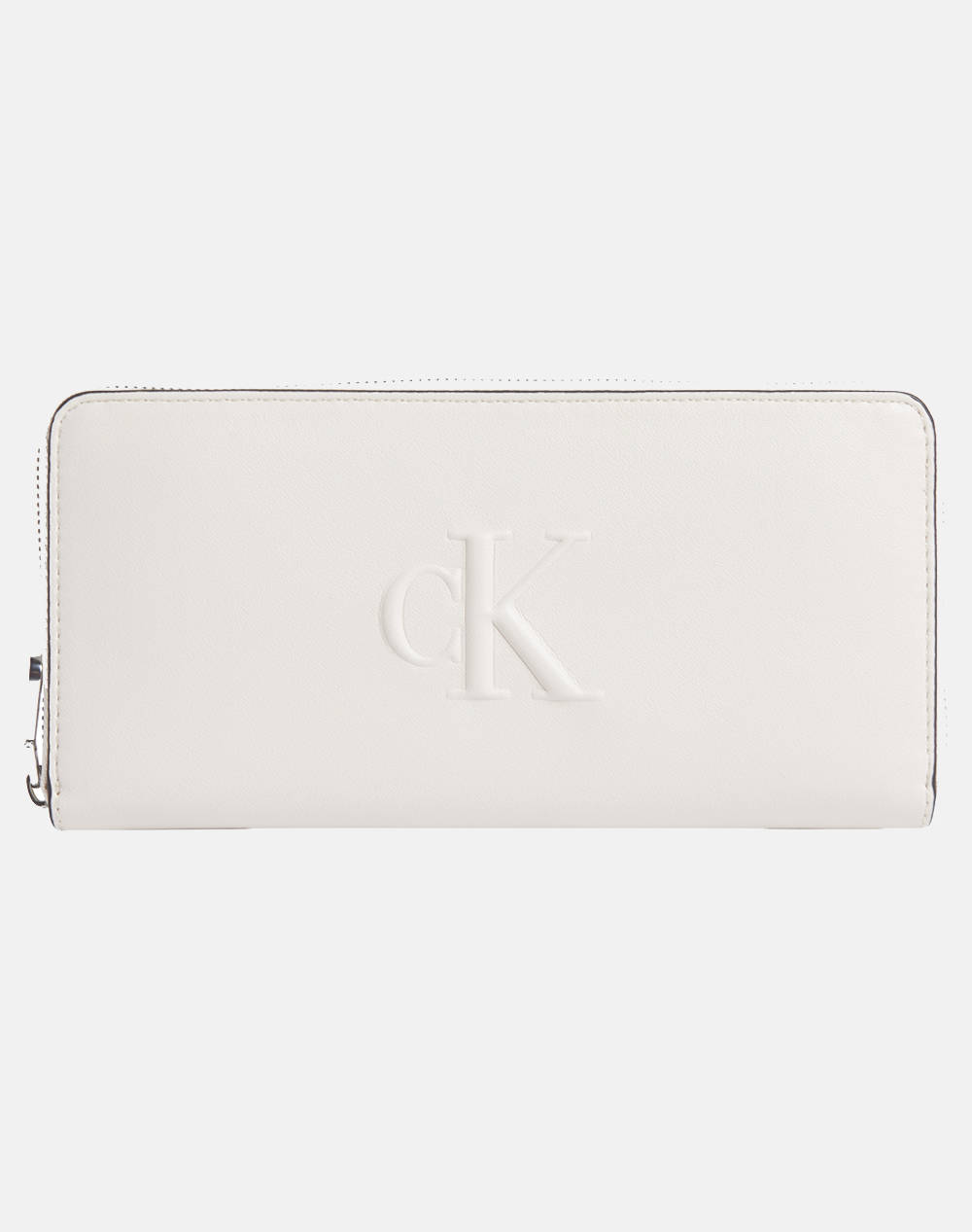 CALVIN KLEIN SCULPTED ZIP AROUND DEBOSS (Dimensiuni: 19 x 9.5 cm.)