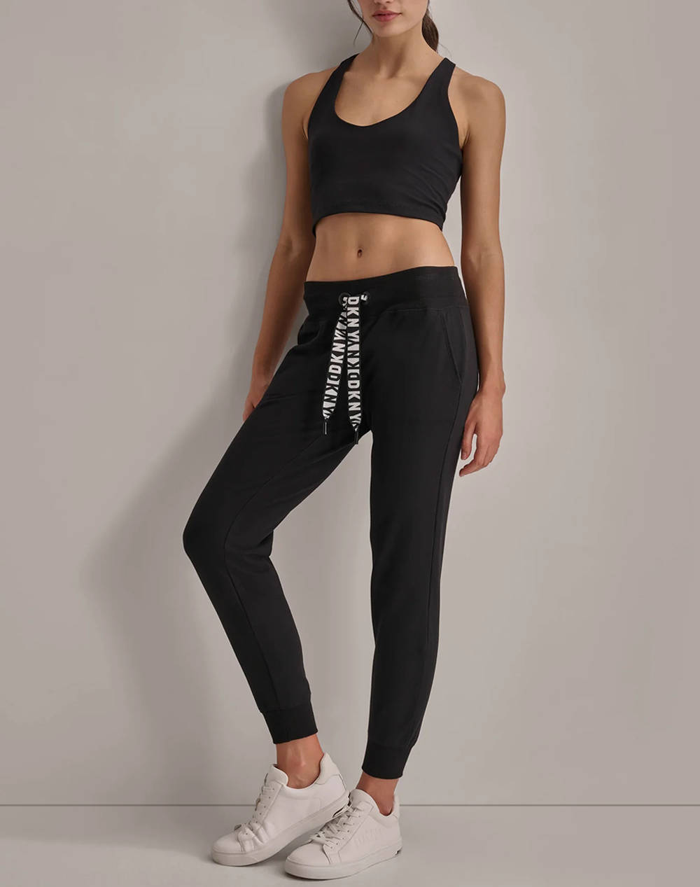 DKNY DP2P1917 LOGO PANTALONI DE TRENING DKNY