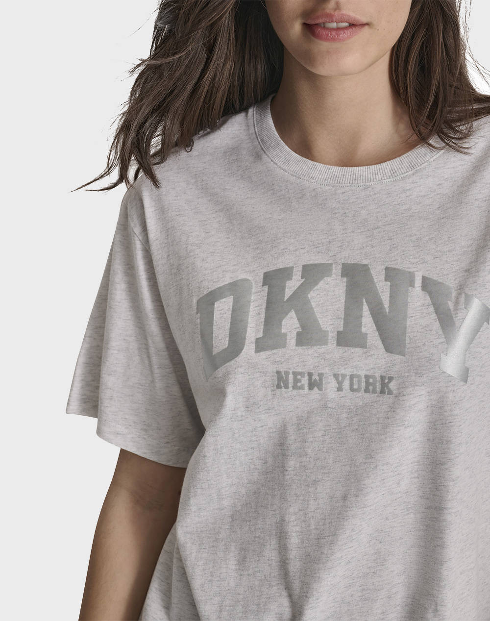 DKNY DP4T9812 LOGO BLUZA CU MANECA SCURTA DKNY