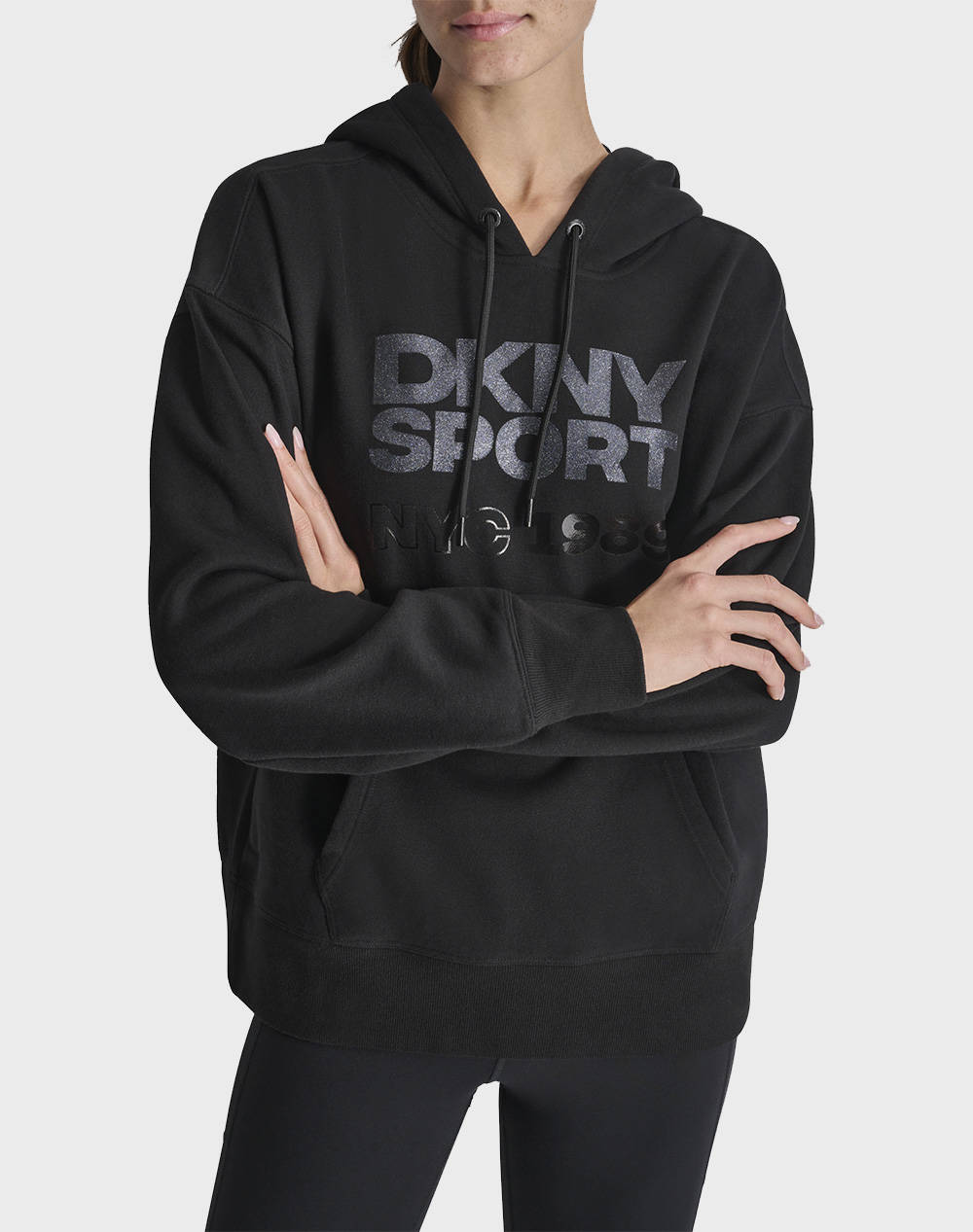 DKNY DP4T9971 LOGO HANORAC CU GLUGA DKNY