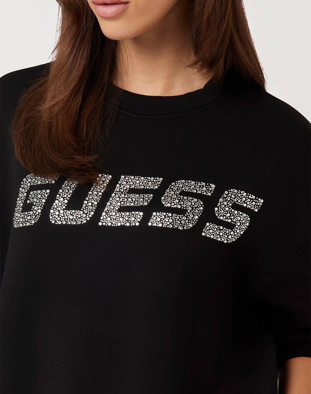 GUESS CECILIA CN SWEATSHIR - ECO SOFT TECH SCUBA 340 HANORAC W