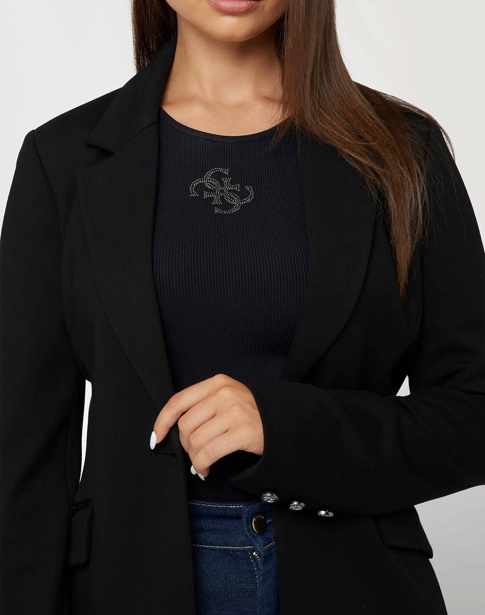 GUESS LENA BLAZER SINGLE B SACOU DE DAMA