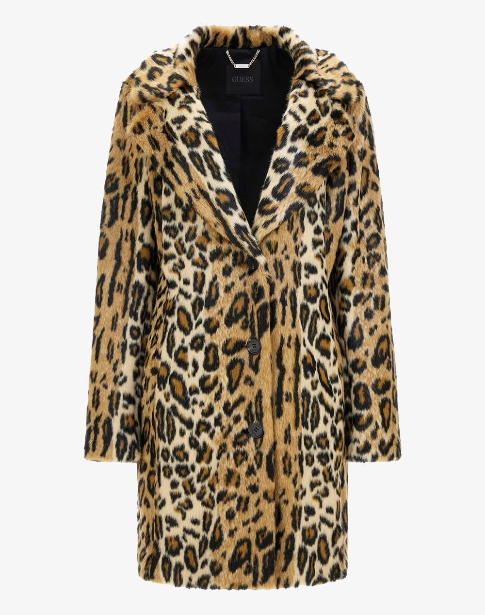 GUESS SOLANGE JACQUARD FAUX FUR JKT GEACA DE DAMA