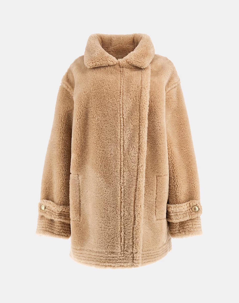 GUESS LS ELISABETTA SHEARLING COAT GEACA DE DAMA