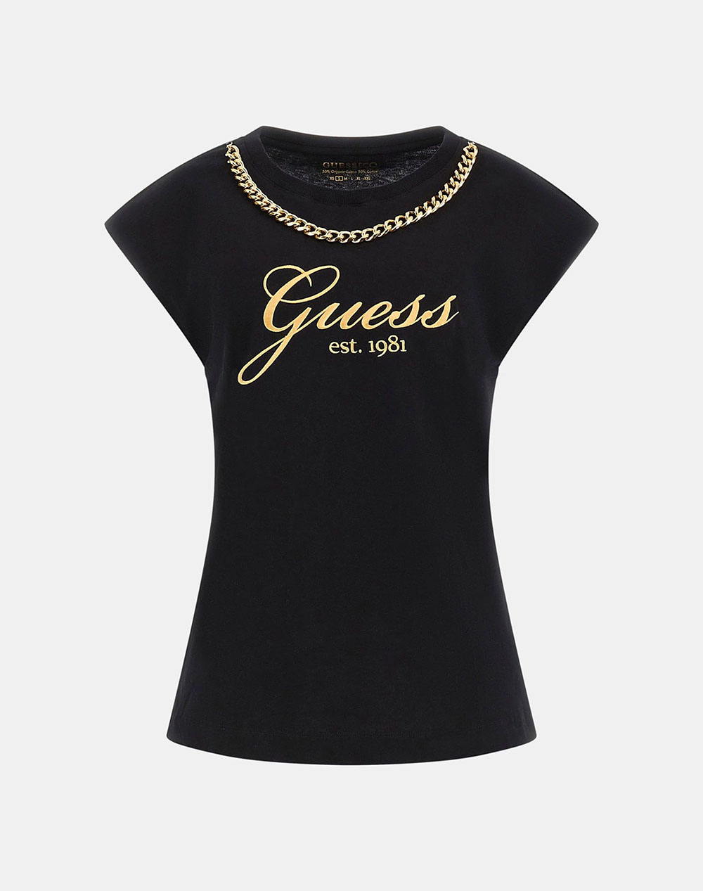 GUESS SS CN CRYSTAL LOGO TEE BLUZA DE DAMA