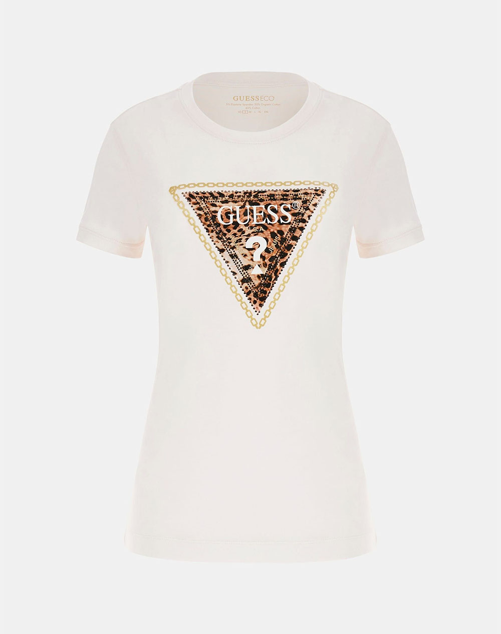 GUESS SS CN TRIANGLE LEO TEE BLUZA DE DAMA