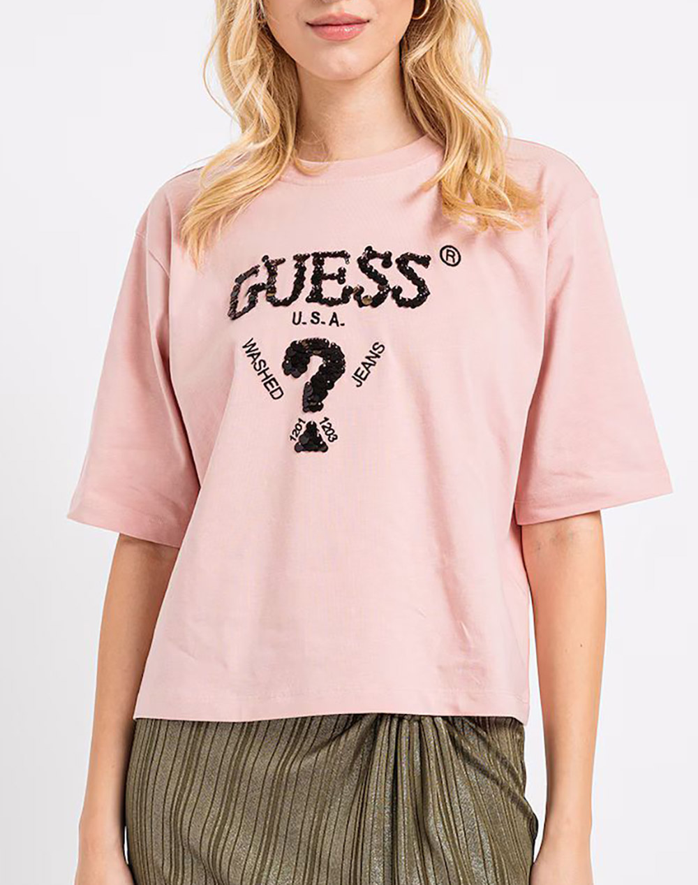 GUESS AURLIE BOXY TEE BLUZA DE DAMA