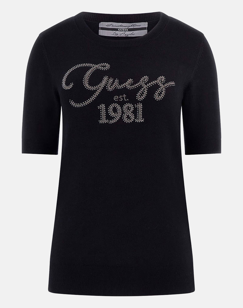 GUESS PALOMA LOGO RN SS SWTR HANORAC DE DAMA