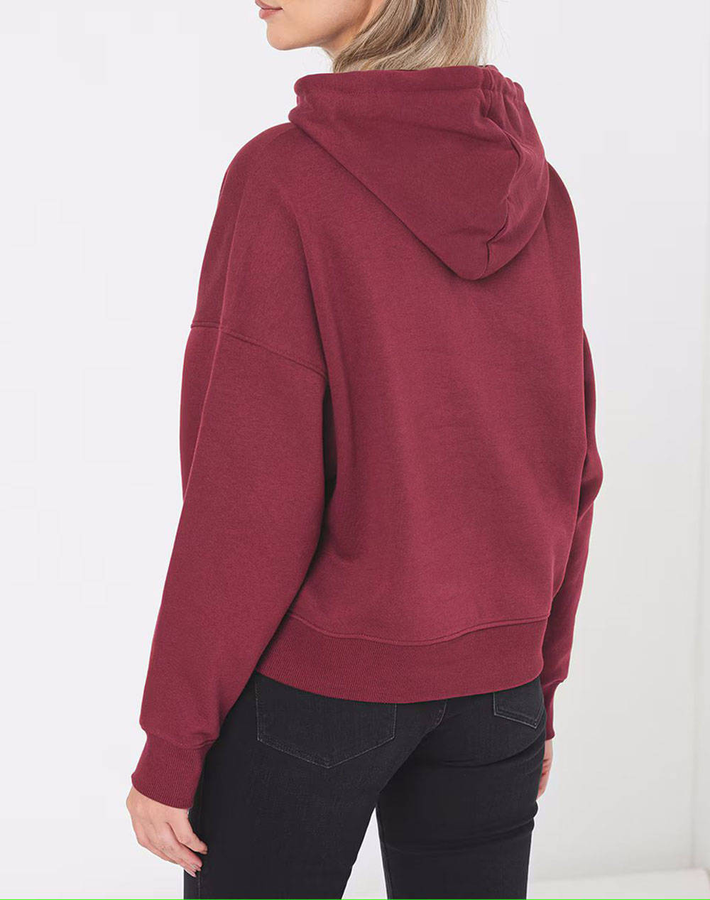 GUESS HOODED ICON SWEATSHIRT HANORAC DE DAMA