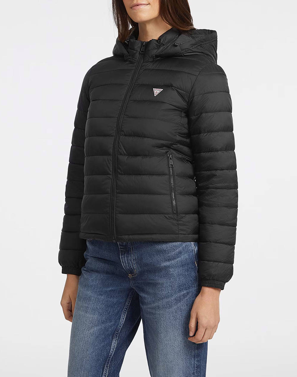 GUESS JEANS GJ HOODED PUFFER GEACA DE DAMA