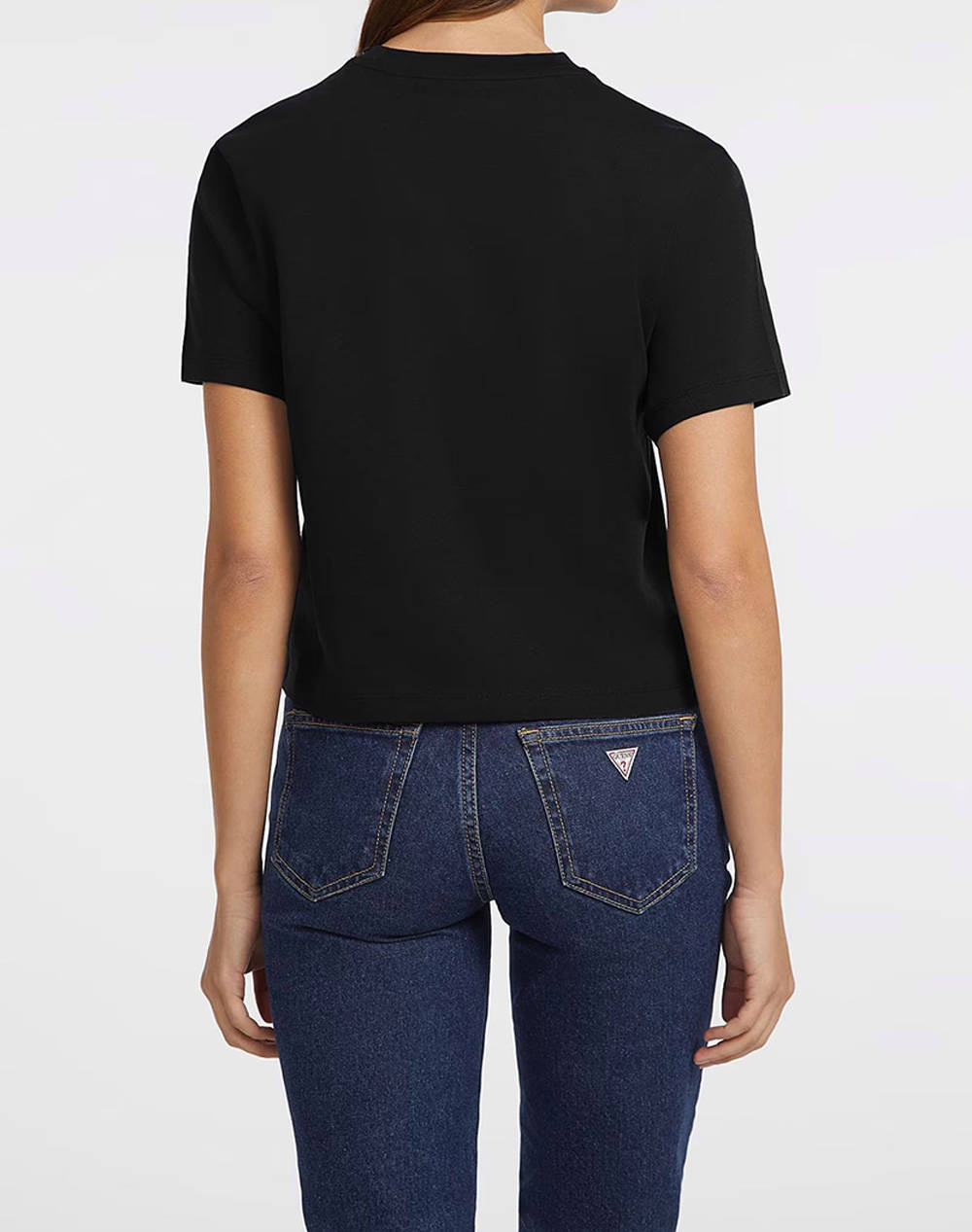 GUESS JEANS GJ SS CN BOXY MINI T - ORGANIC COTTON 160GSM BLUZA W