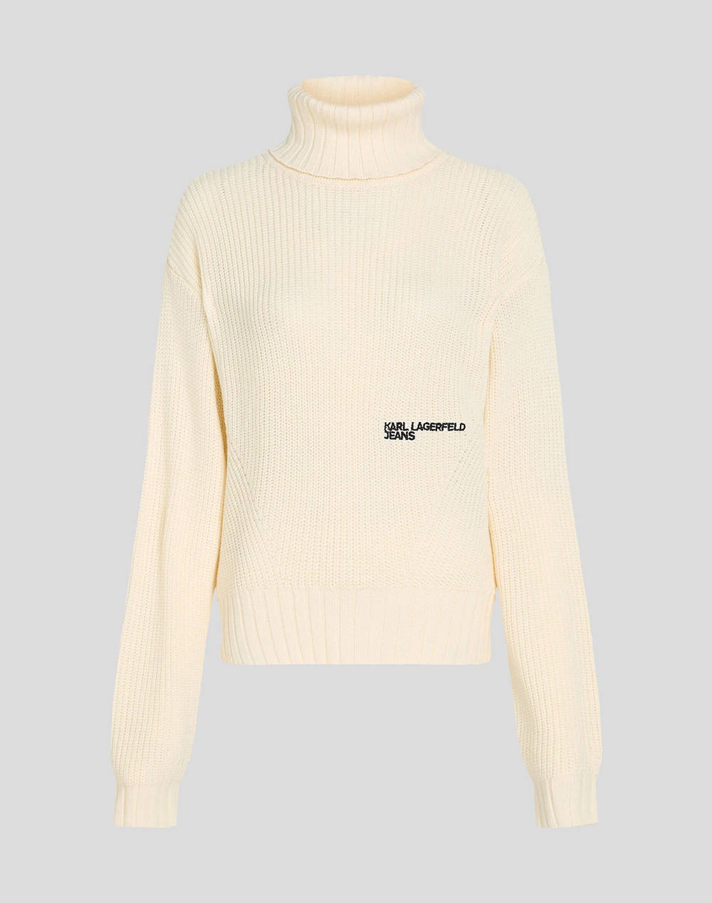 KARL LAGERFELD JEANS KLJ OVERSIZED ROLLNECK SWEATER