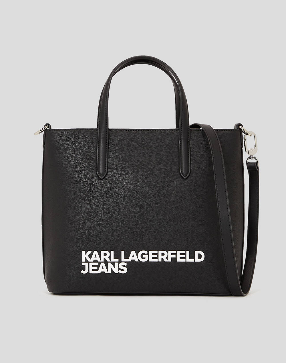 KARL LAGERFELD ESSENTIAL LOGO MINI TOTE ( Dimensiuni: 15.5 x 12 x 9 cm)