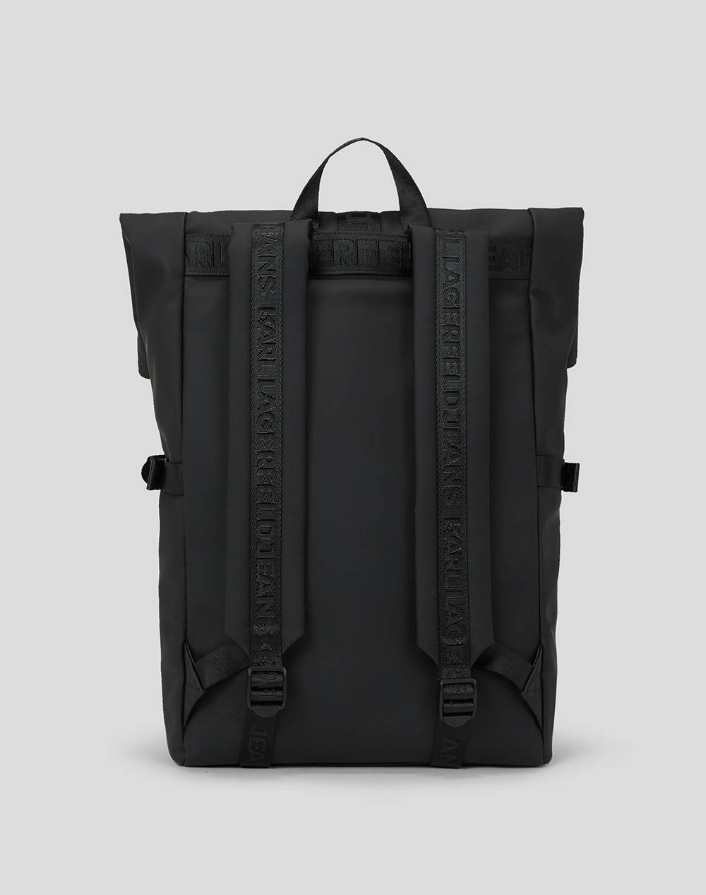 KARL LAGERFELD UTILITY COATED ROLL BACKPACK ( Dimensiuni: 31 x 46 x 9.5 cm.)