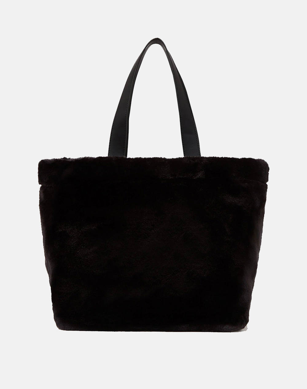 KARL LEGERFELD FUR LOGO TOTE ( Dimensiuni: 20 x 12 x 7 cm.)