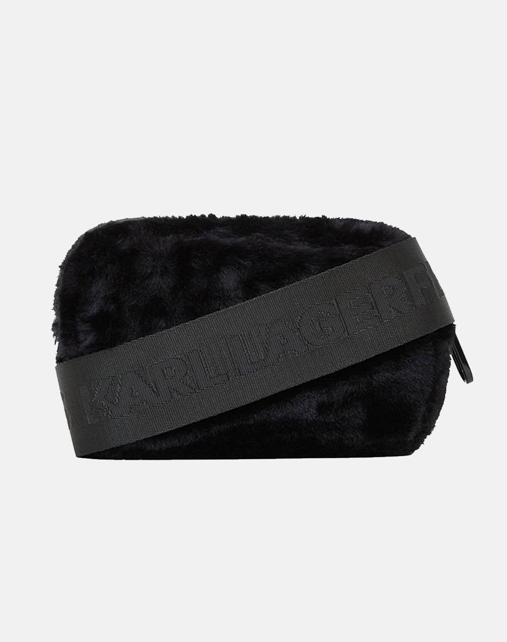 KARL LAGERFELD FUR LOGO CAMERA BAG ( Dimensiuni: 49 x 35 x 23 cm.)