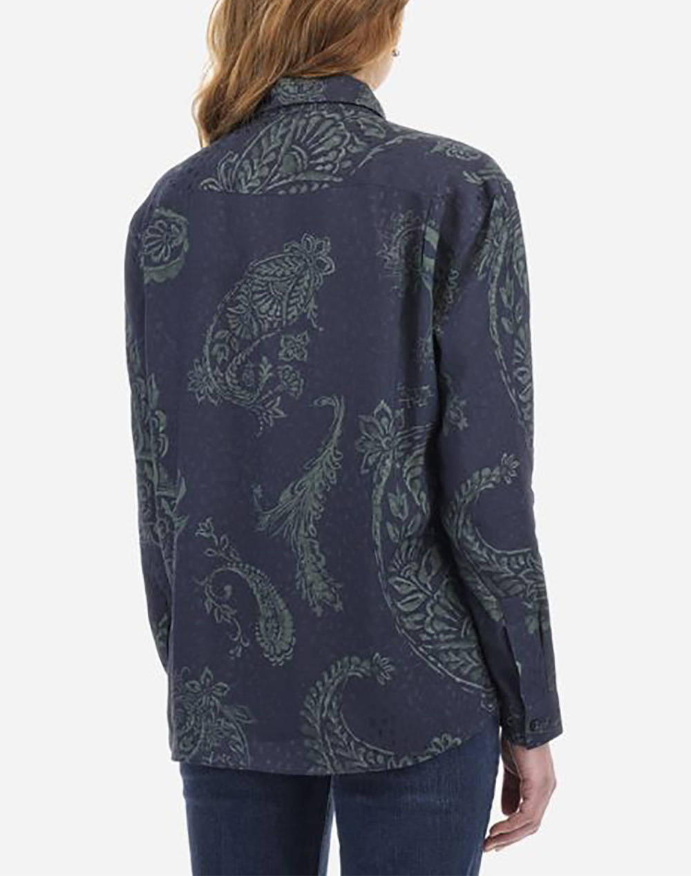 LA MARTINA CAMASA MM WOMAN L/S SHIRT PAISLEY POPLIN