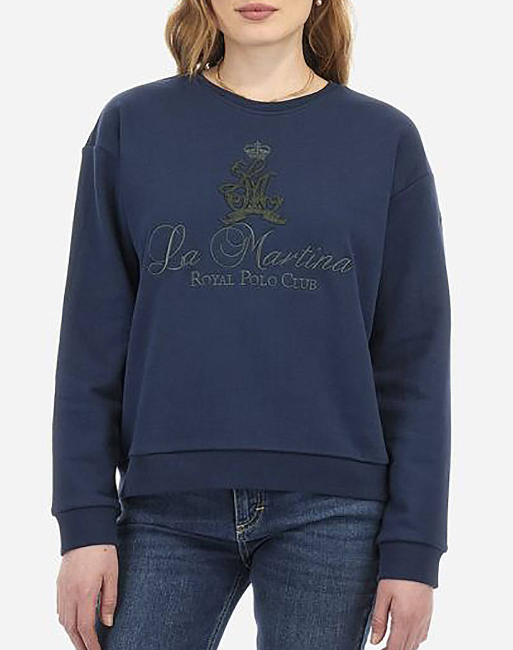 LA MARTINA HANORAC MM WOMAN CREWNECK FLEECE