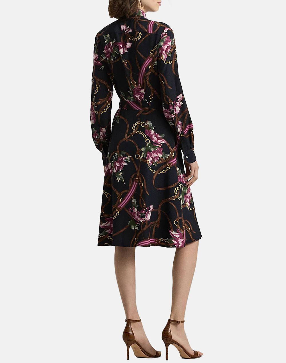 LAUREN RALPH LAUREN KARALYNN-LONG SLEEVE-DAY DRESS